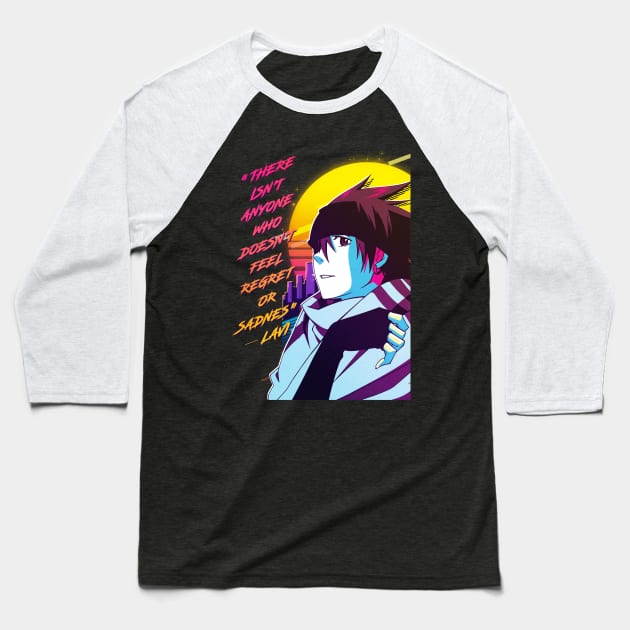 D.Gray-man - Lavi Baseball T-Shirt by 80sRetro